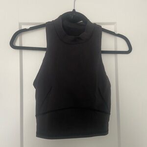 Lululemon black workout top size 4